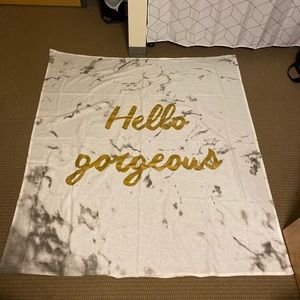 Hello Gorgeous Marble Tapestry